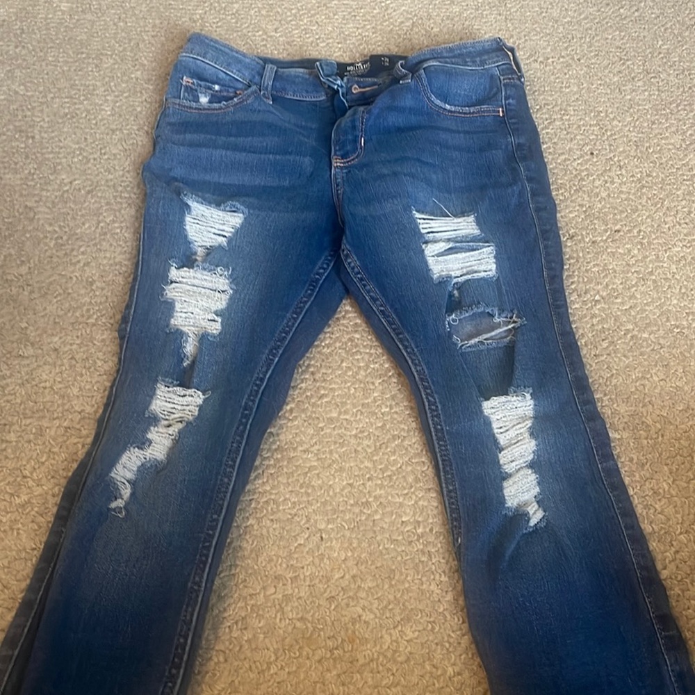 Ripped hollister jeans